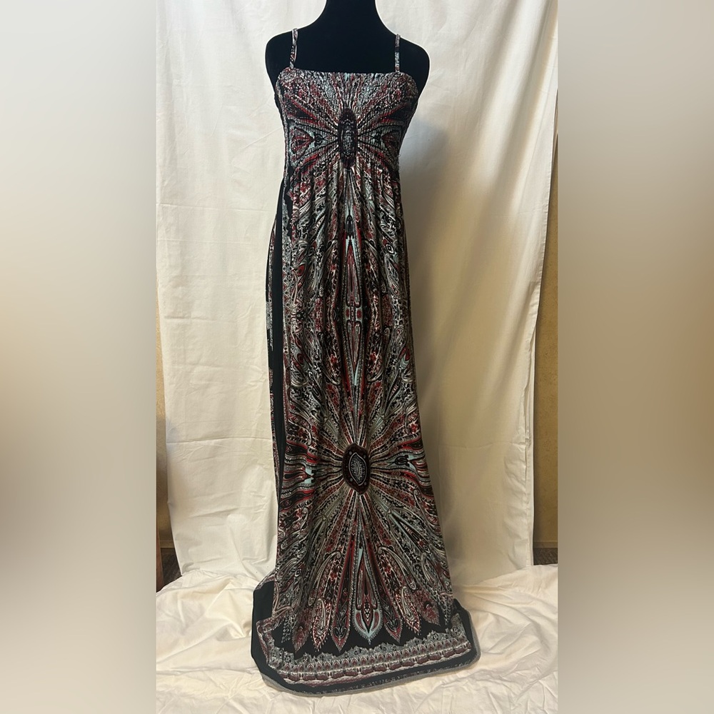 Elegant Multicolor Women's Maxi Dress
